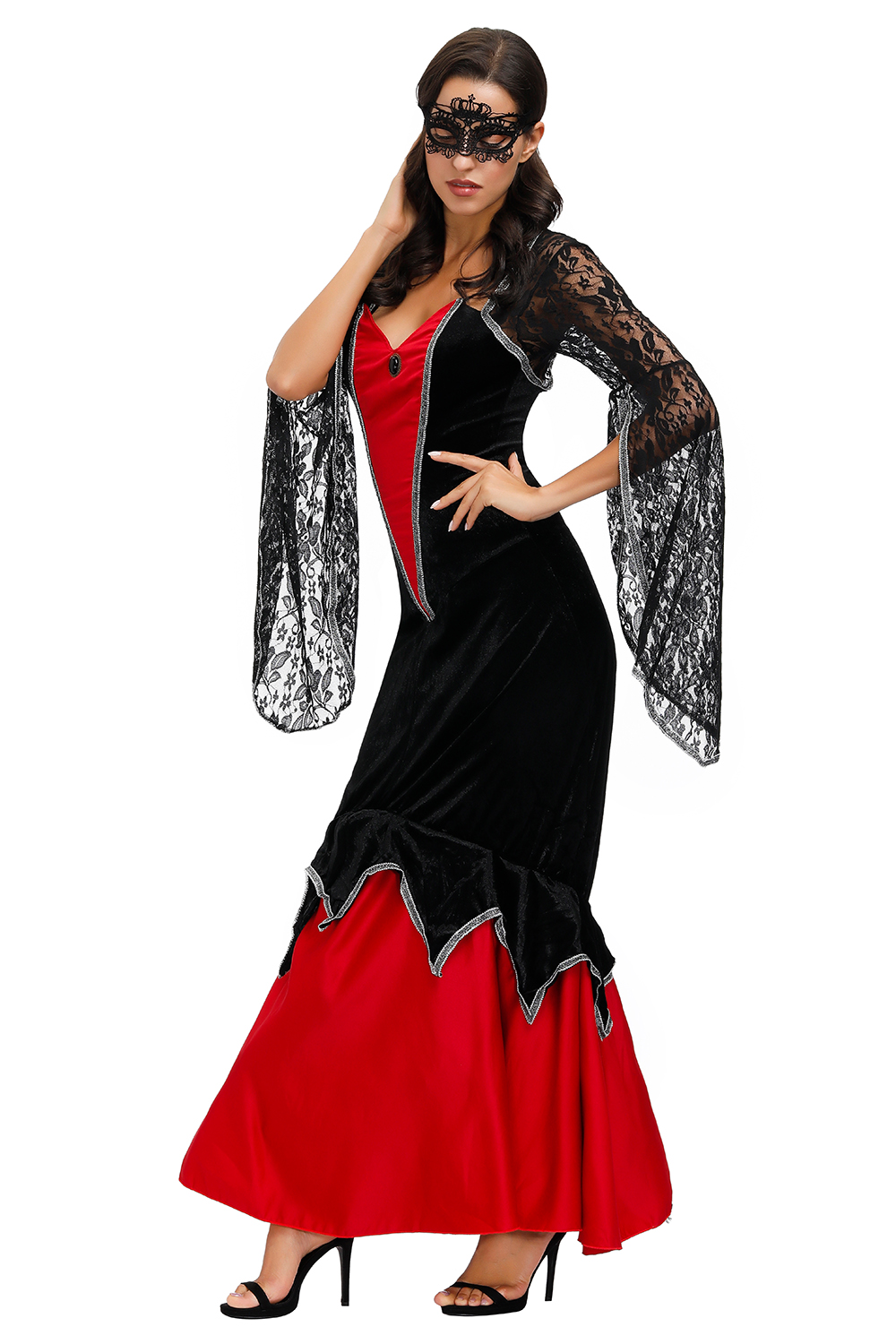 Womens Piercing Beauty Plus Size Costume